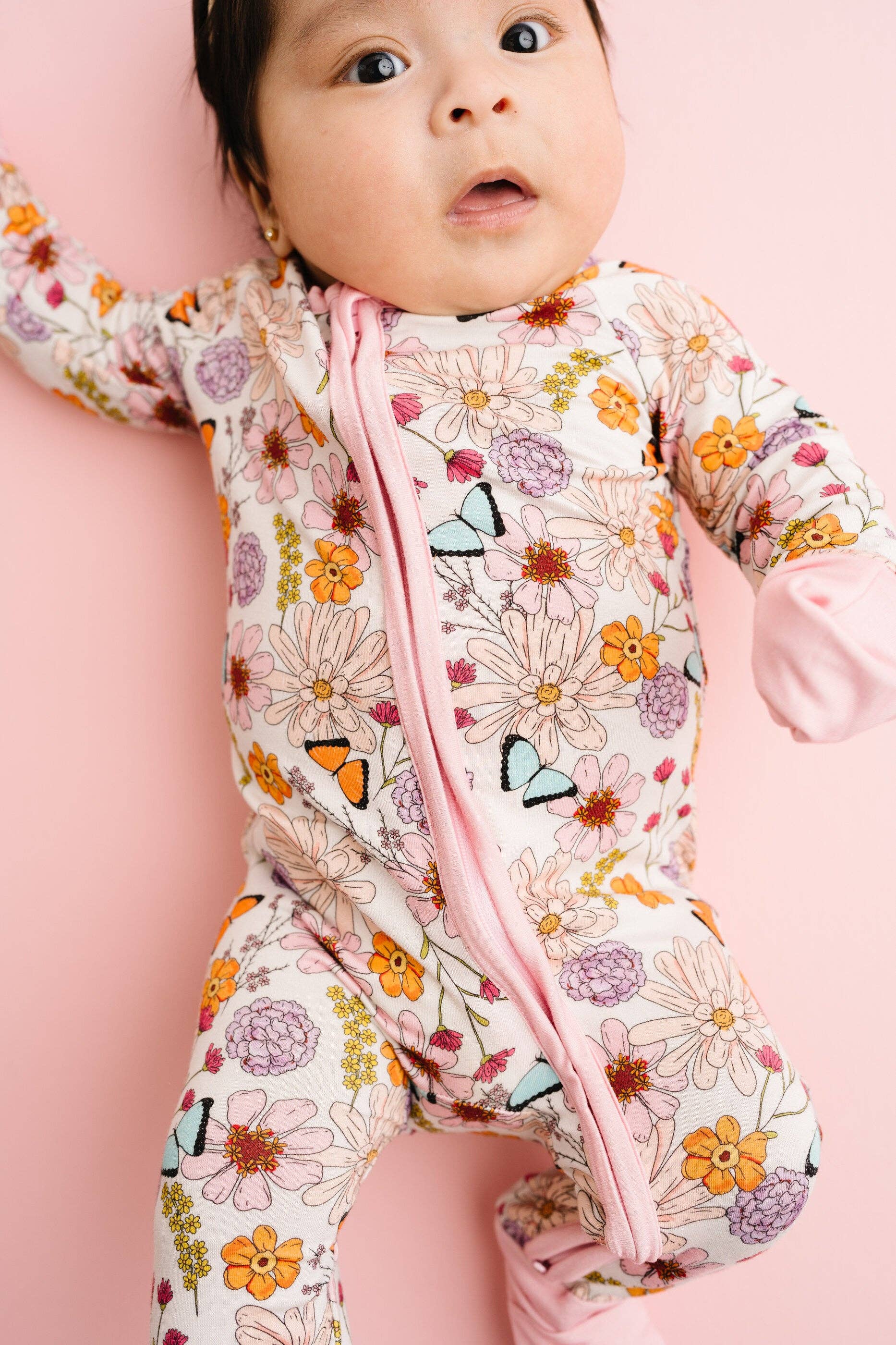 Wild Petals Bamboo Sleeper Girls