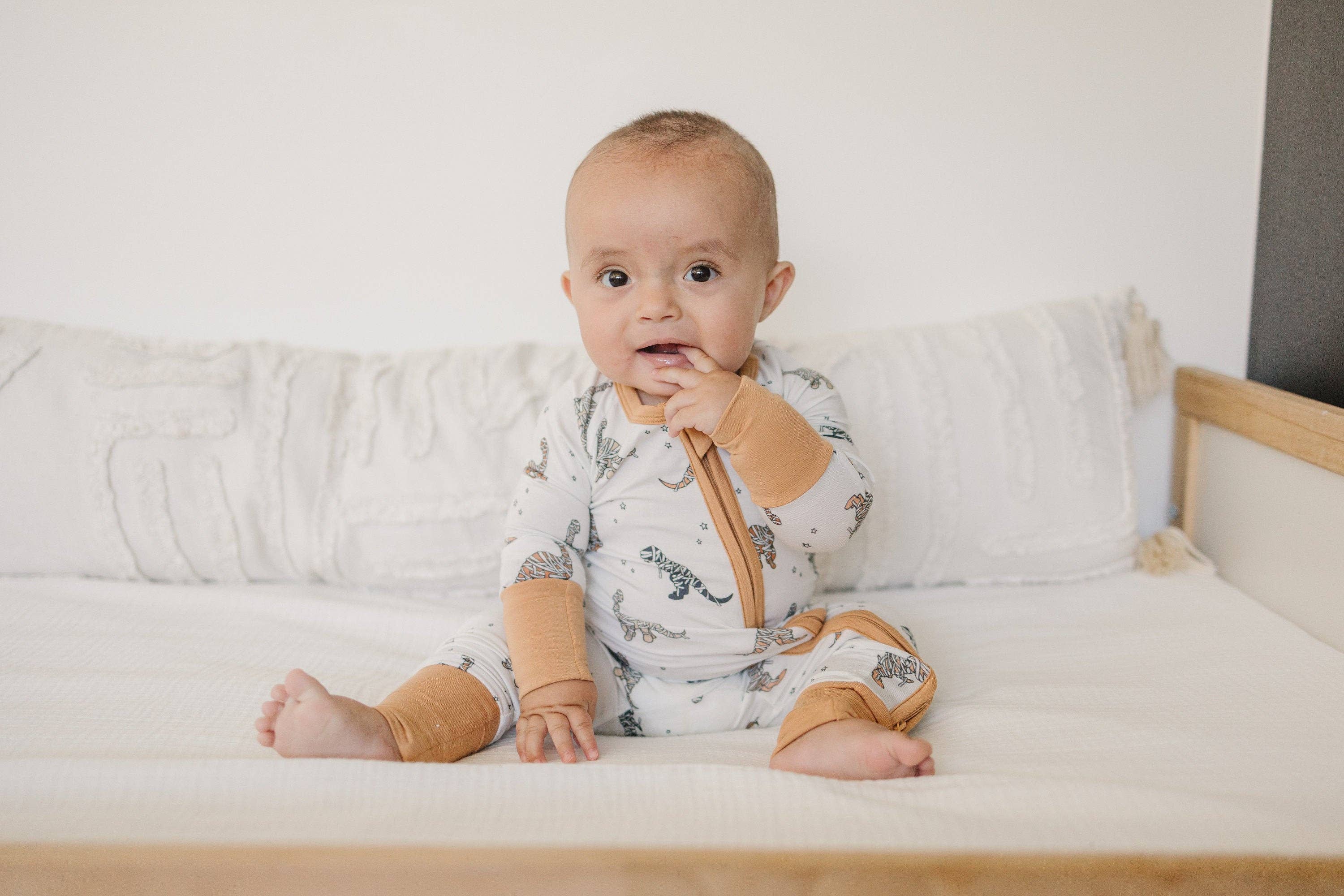 Mummy-Saurus Rex Bamboo Sleeper Boys Girls