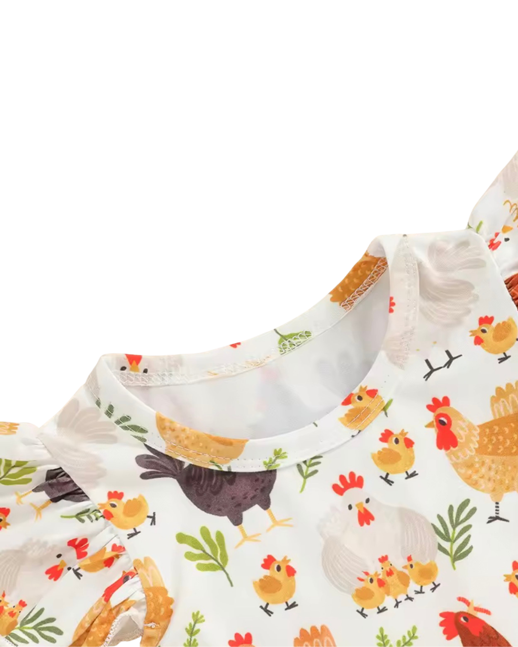 Chicken Twirl Dress Girls
