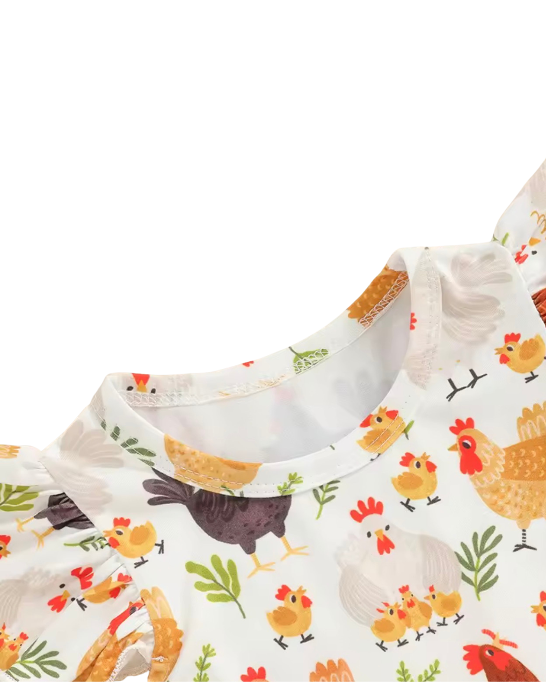 Chicken Twirl Dress Girls