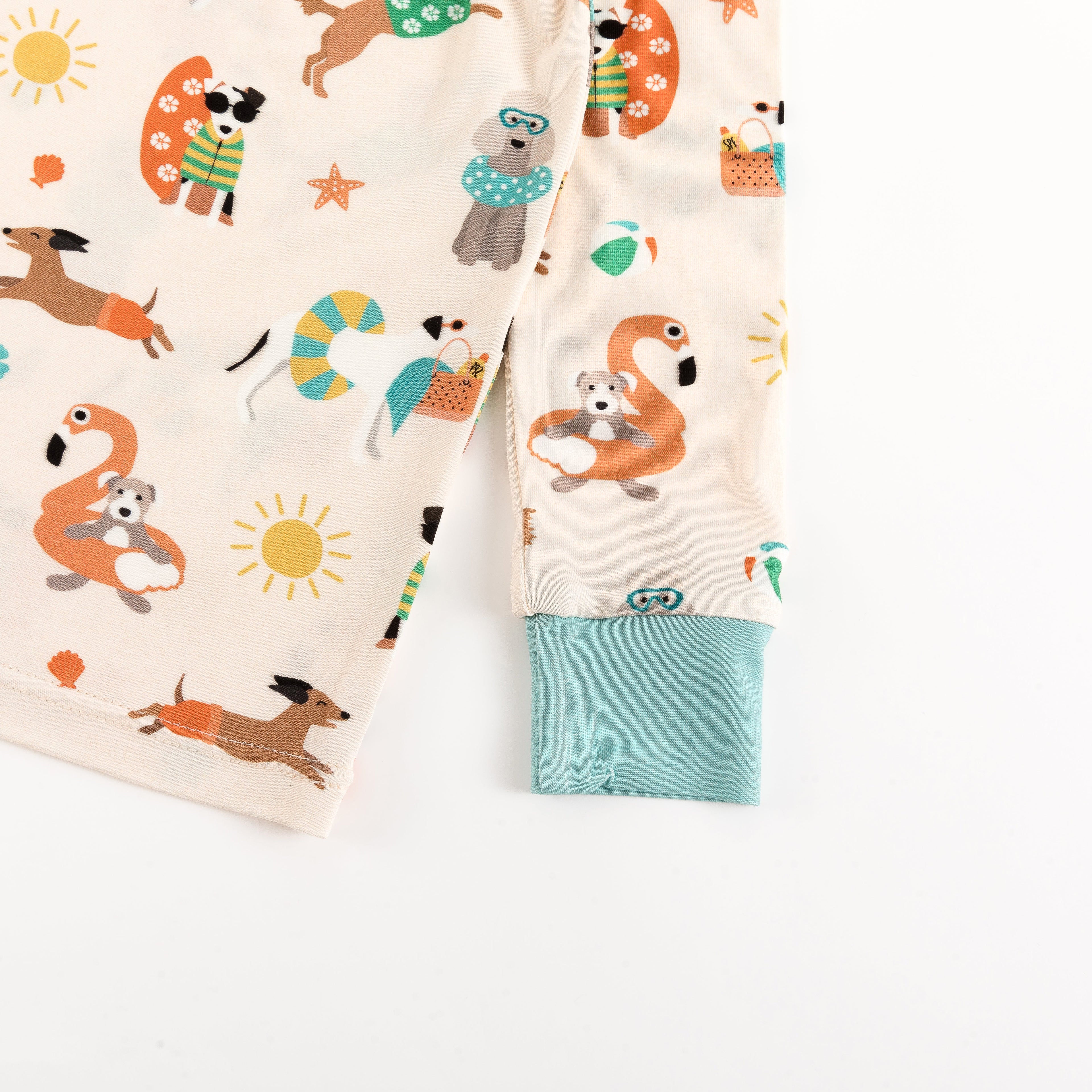 Pups in the Sun (Long Sleeve PJ) - Girls Boys