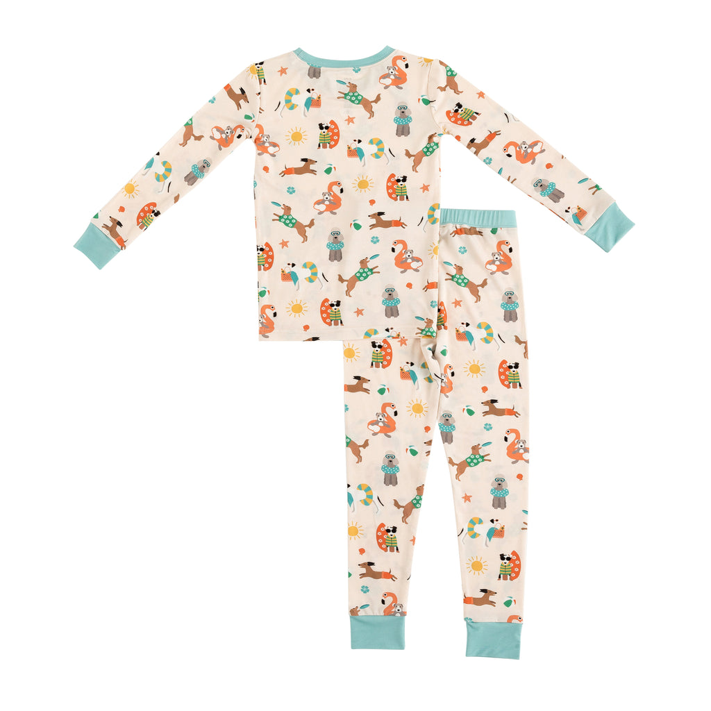 Pups in the Sun (Long Sleeve PJ) - Girls Boys
