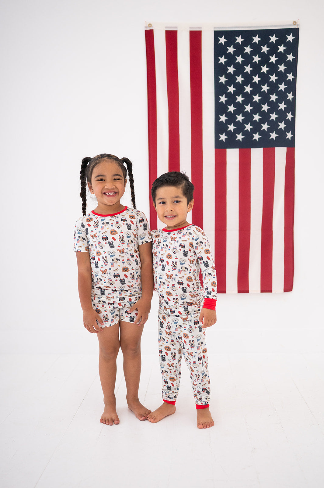 Freedom Dogs (Long Sleeve PJ) - Girls Boys