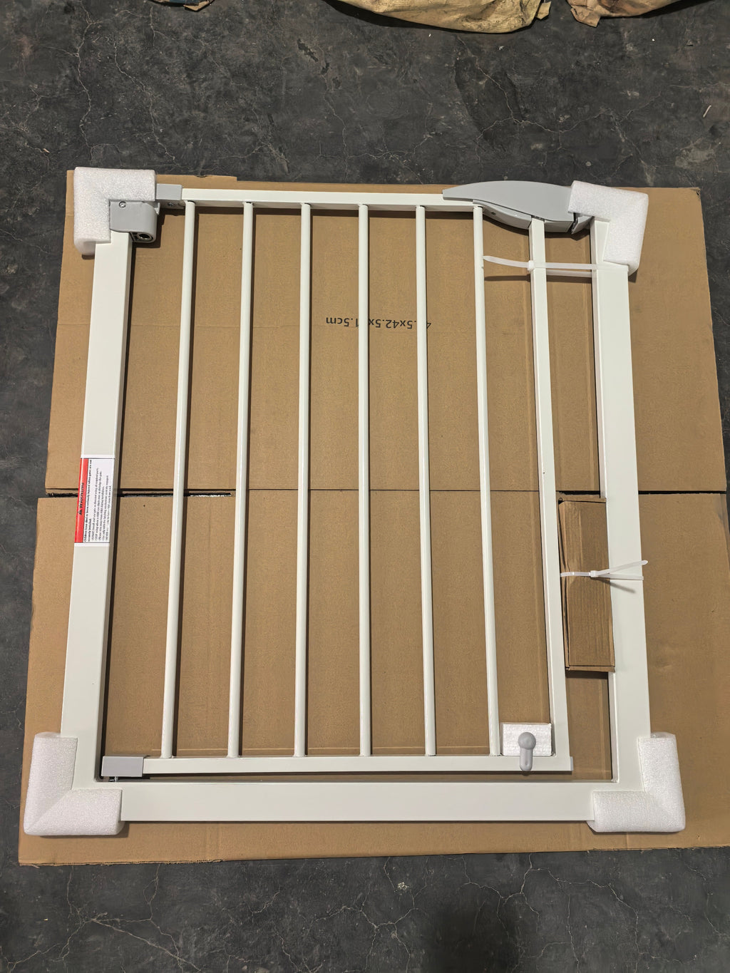 2 Pack 29.5-44.1" Wide Baby Gate for Stairs and Doorways