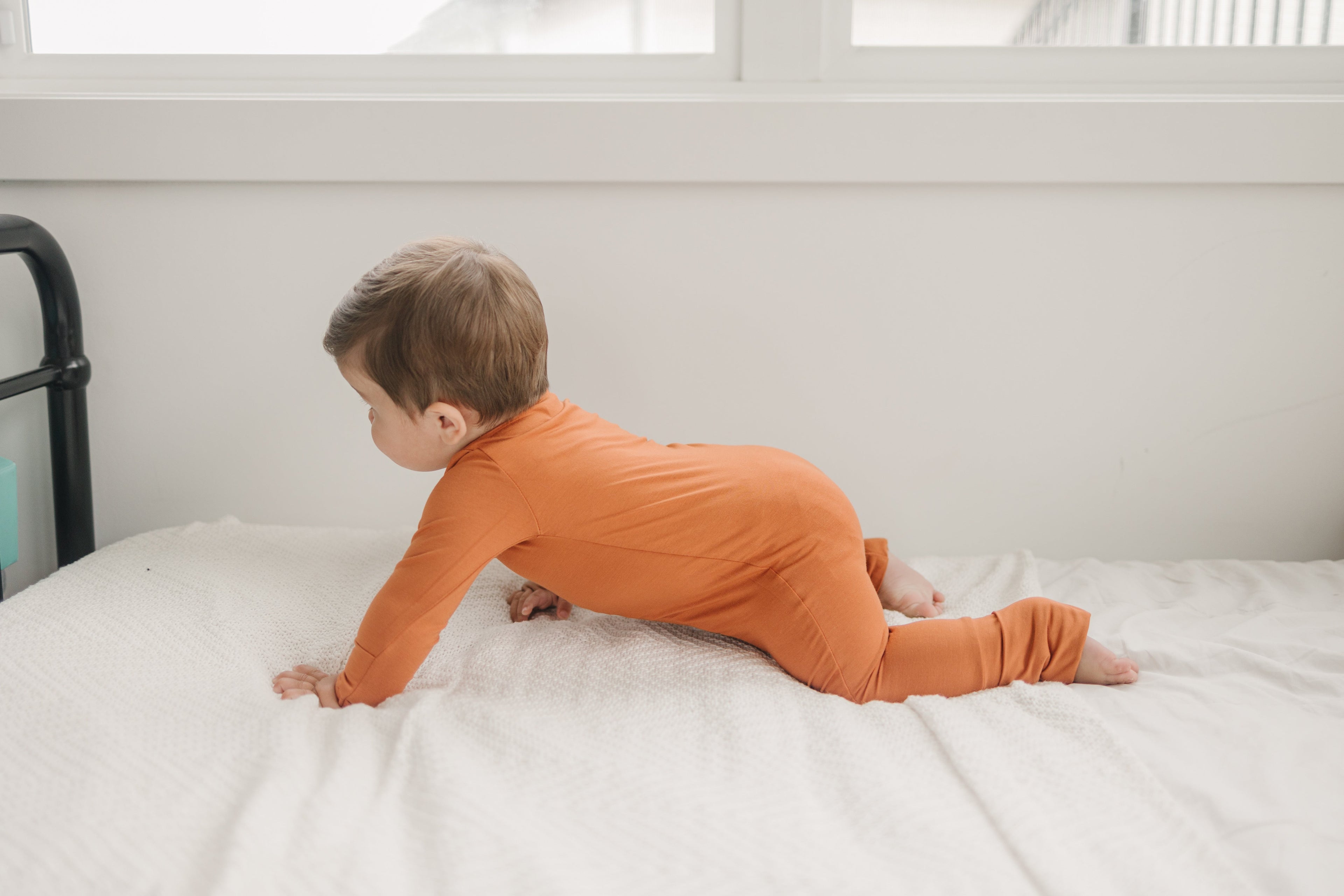 Solid Bamboo Zippy Pajamas - more colors Boys Girls