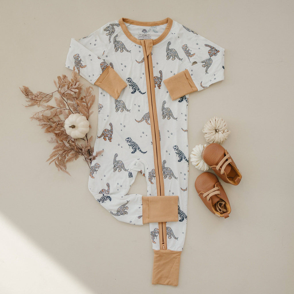 Mummy-Saurus Rex Bamboo Sleeper Boys Girls