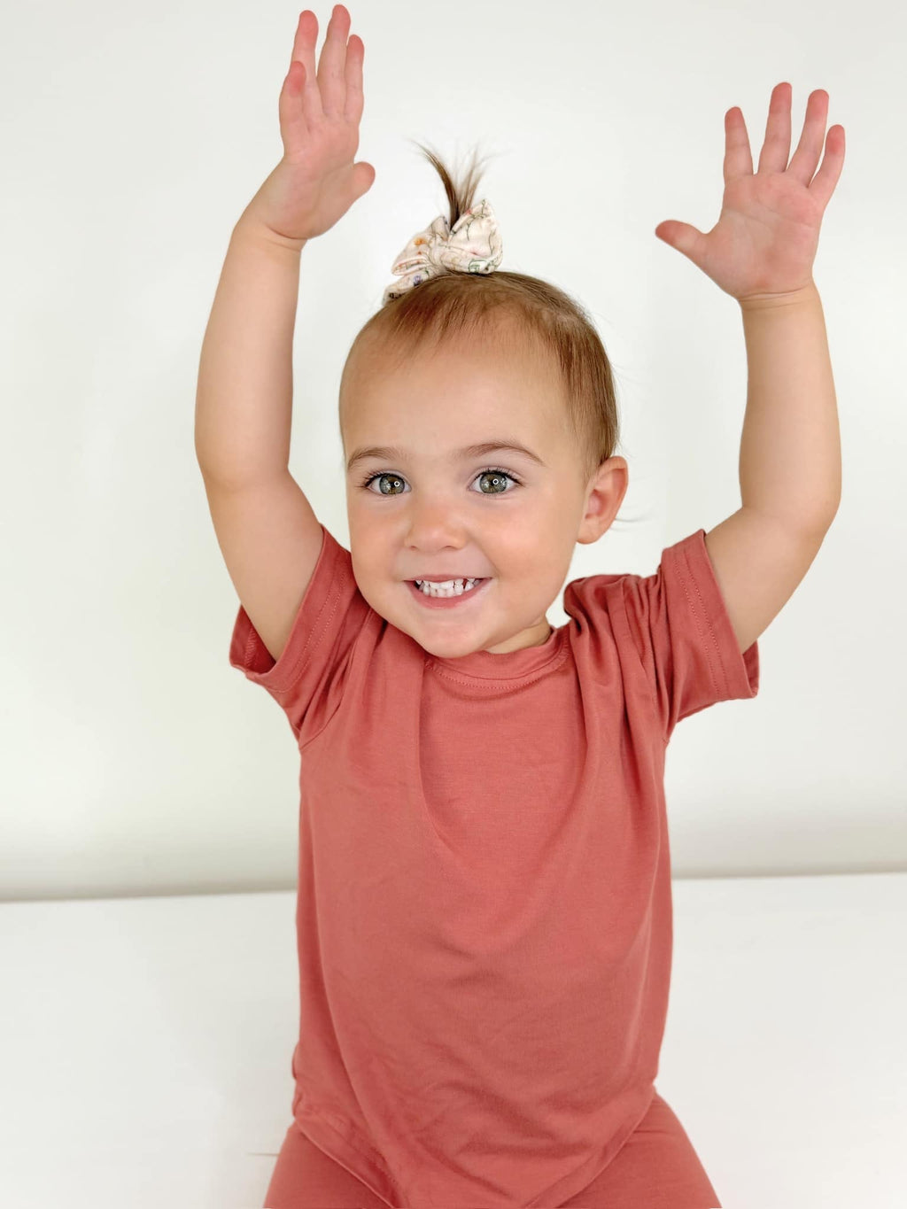 Bamboo Tee & Bike Shorts - sold as separates Boys Girls