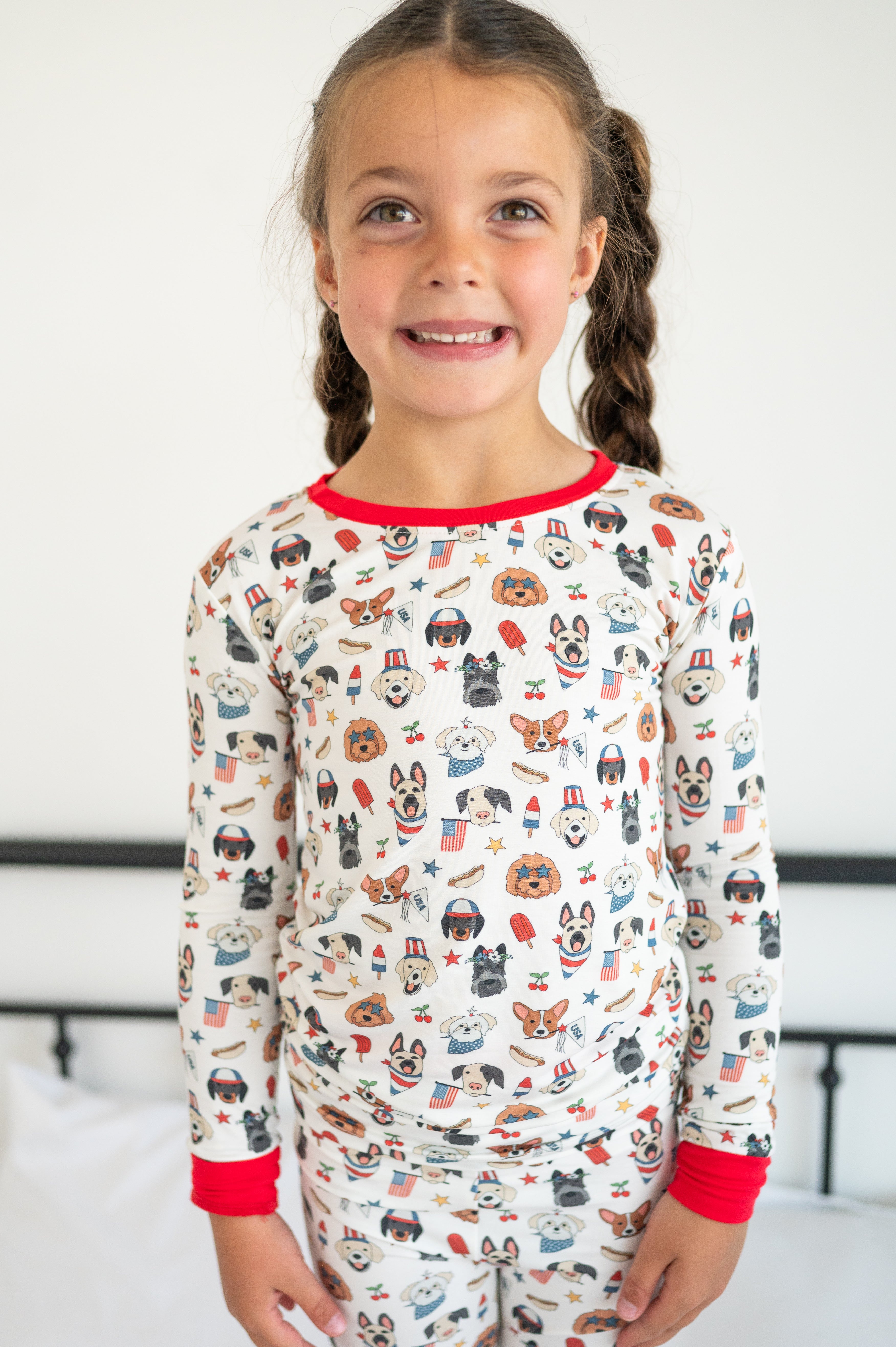Freedom Dogs (Long Sleeve PJ) - Girls Boys
