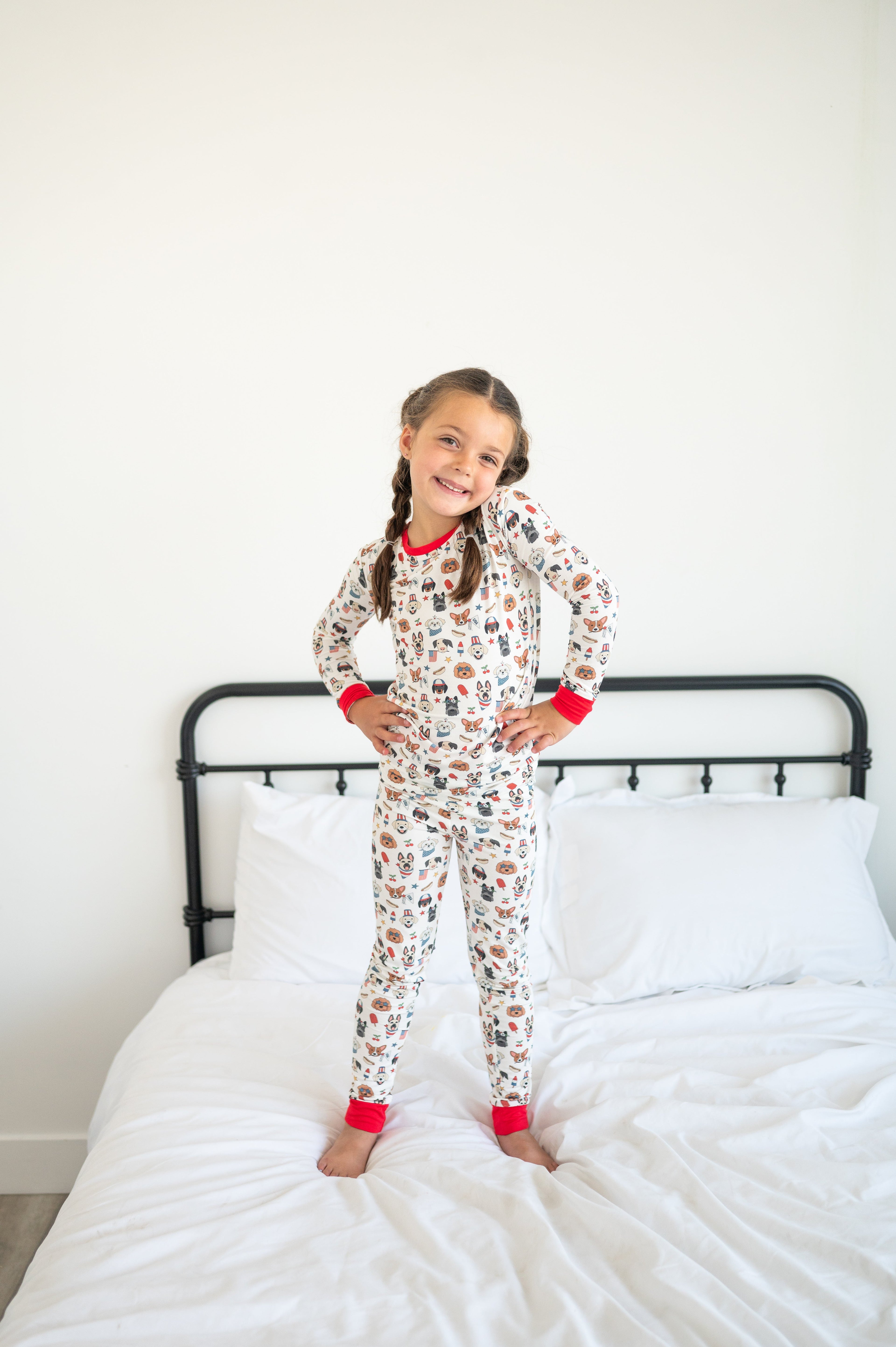 Freedom Dogs (Long Sleeve PJ) - Girls Boys