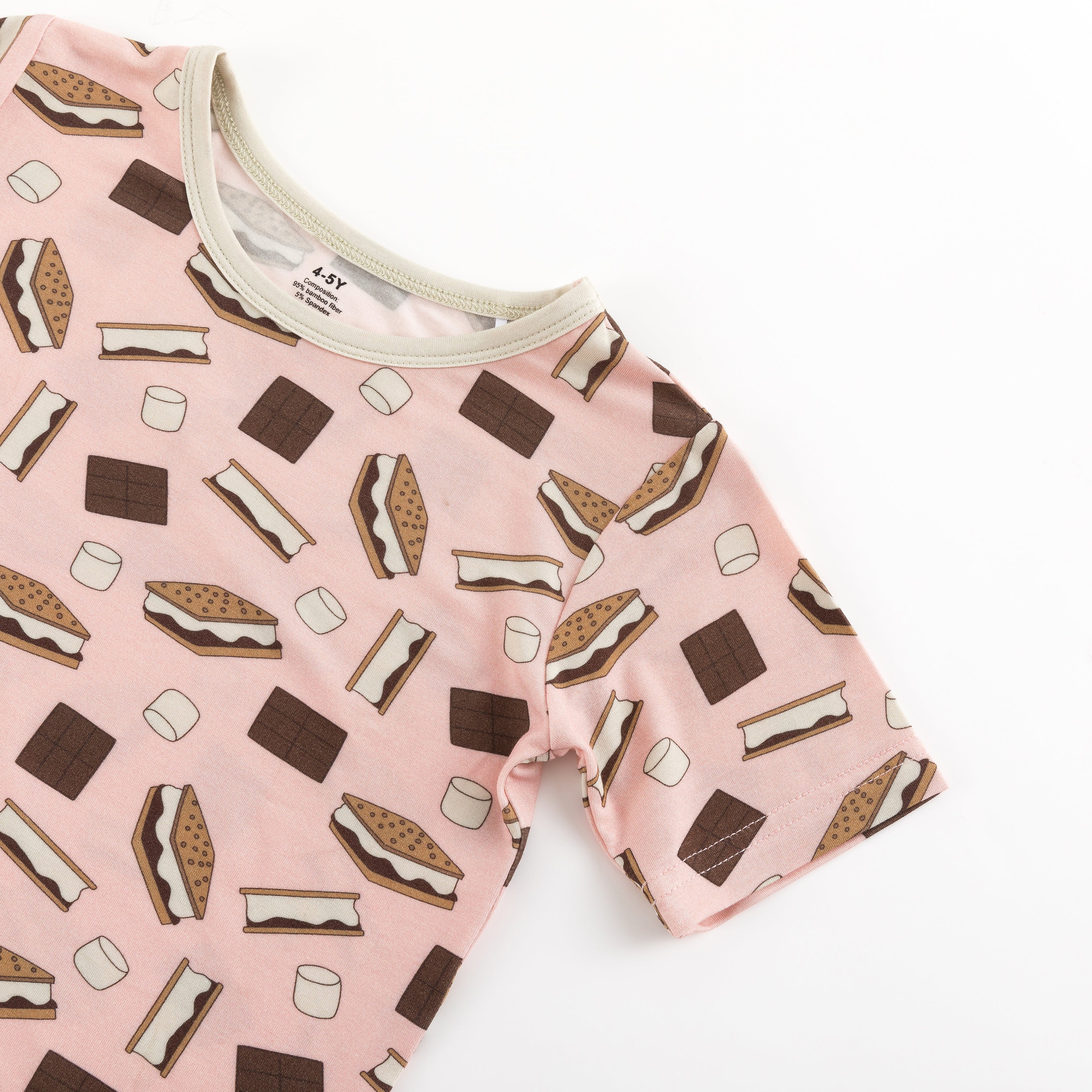 S'more to Love (Short PJ Set) - Pink Girls