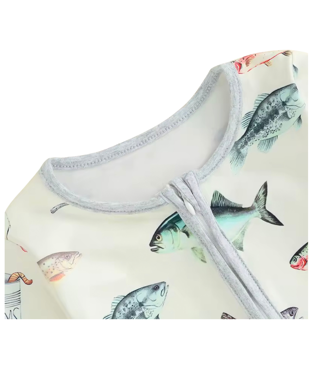 Fishing Romper - Girls Boys