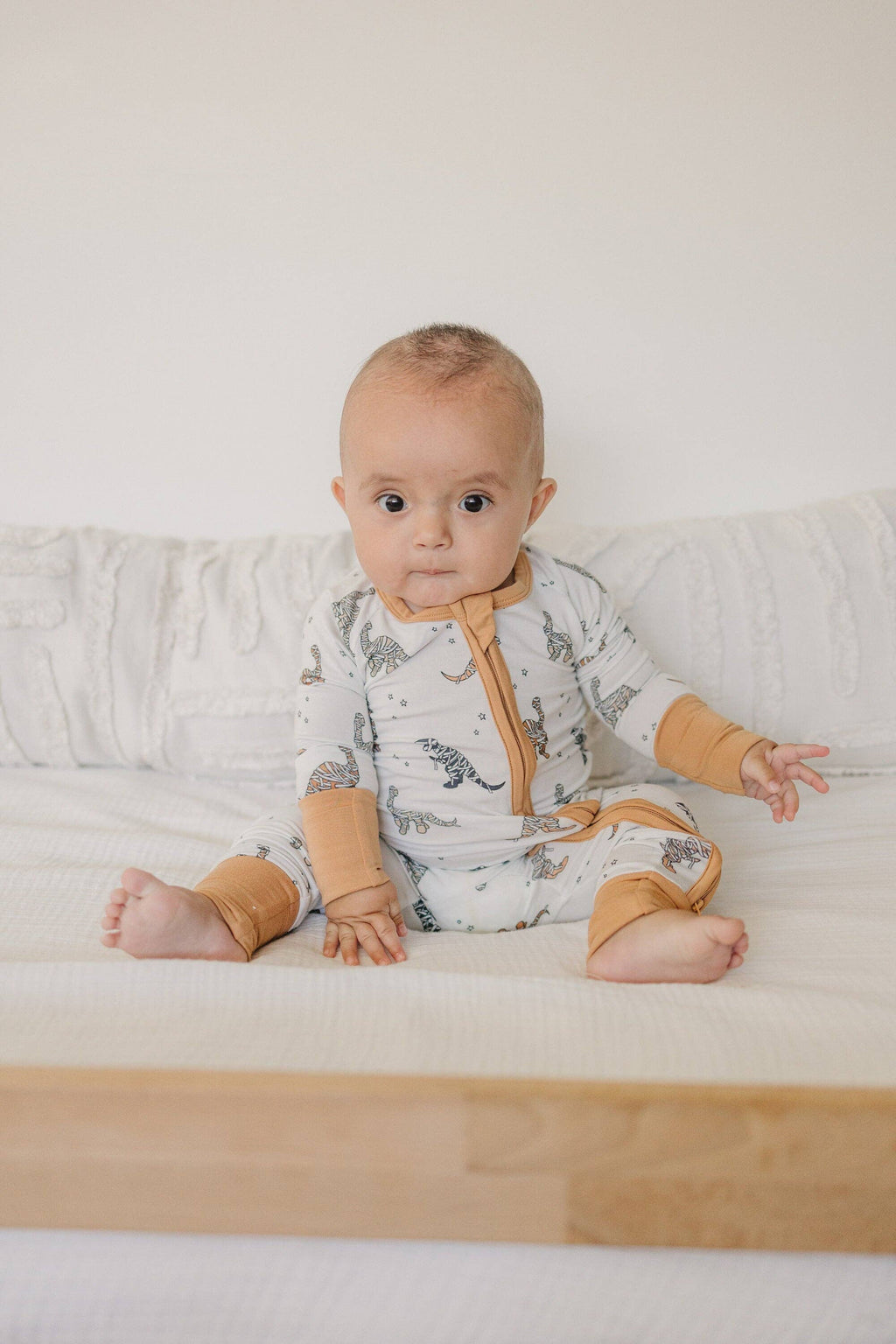 Mummy-Saurus Rex Bamboo Sleeper Boys Girls