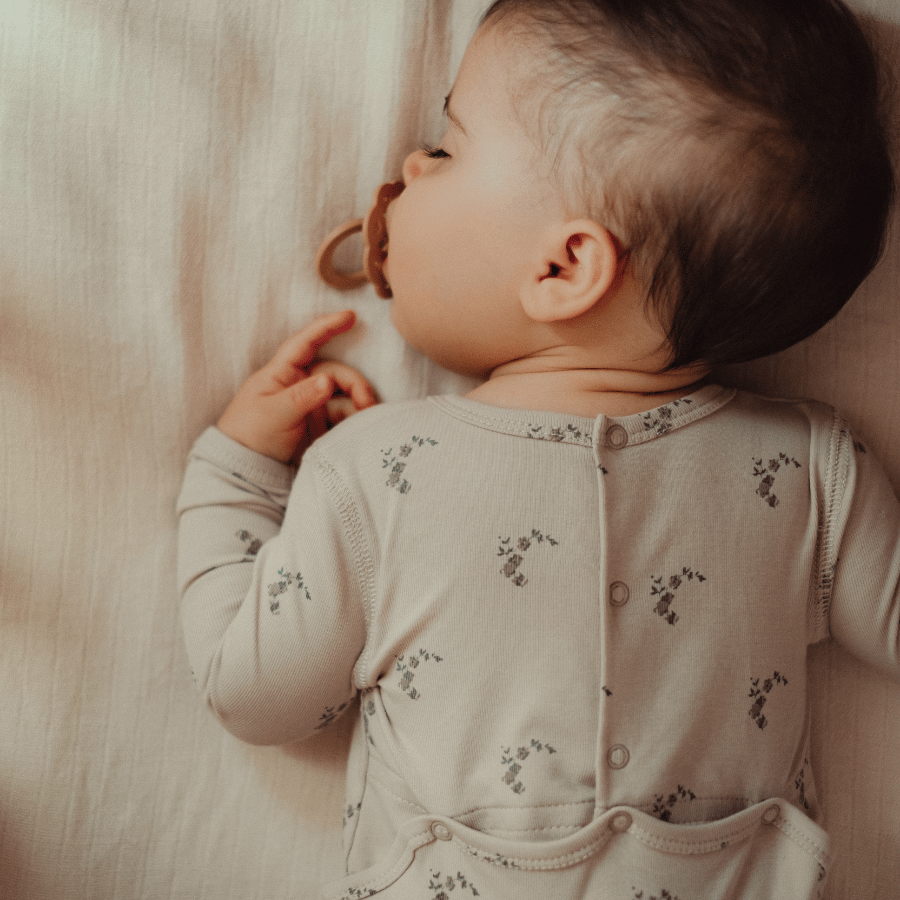 The Printed Baby Gown - Nola Blue Boys Girls