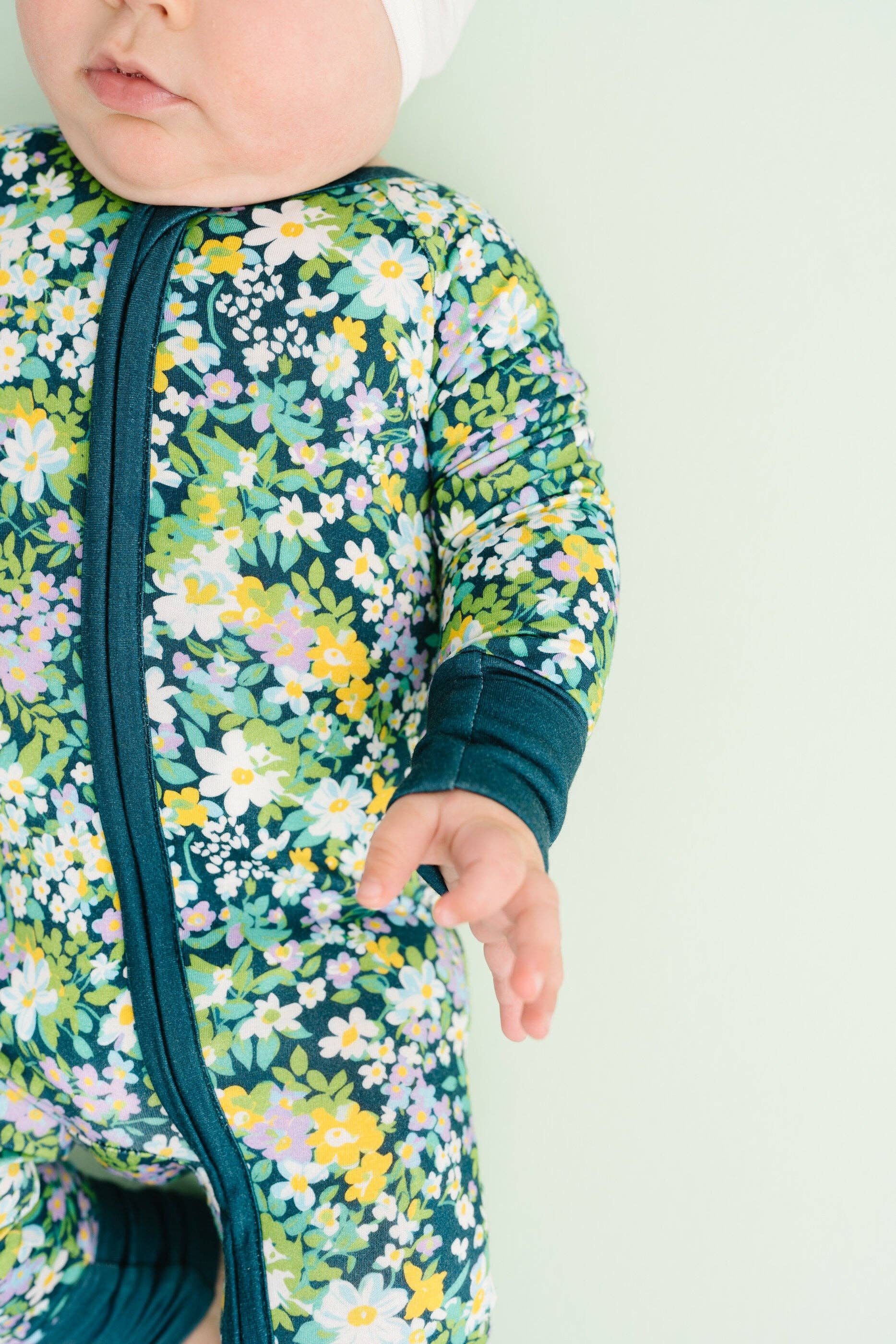 Breezy Floral Bamboo Sleeper Girls