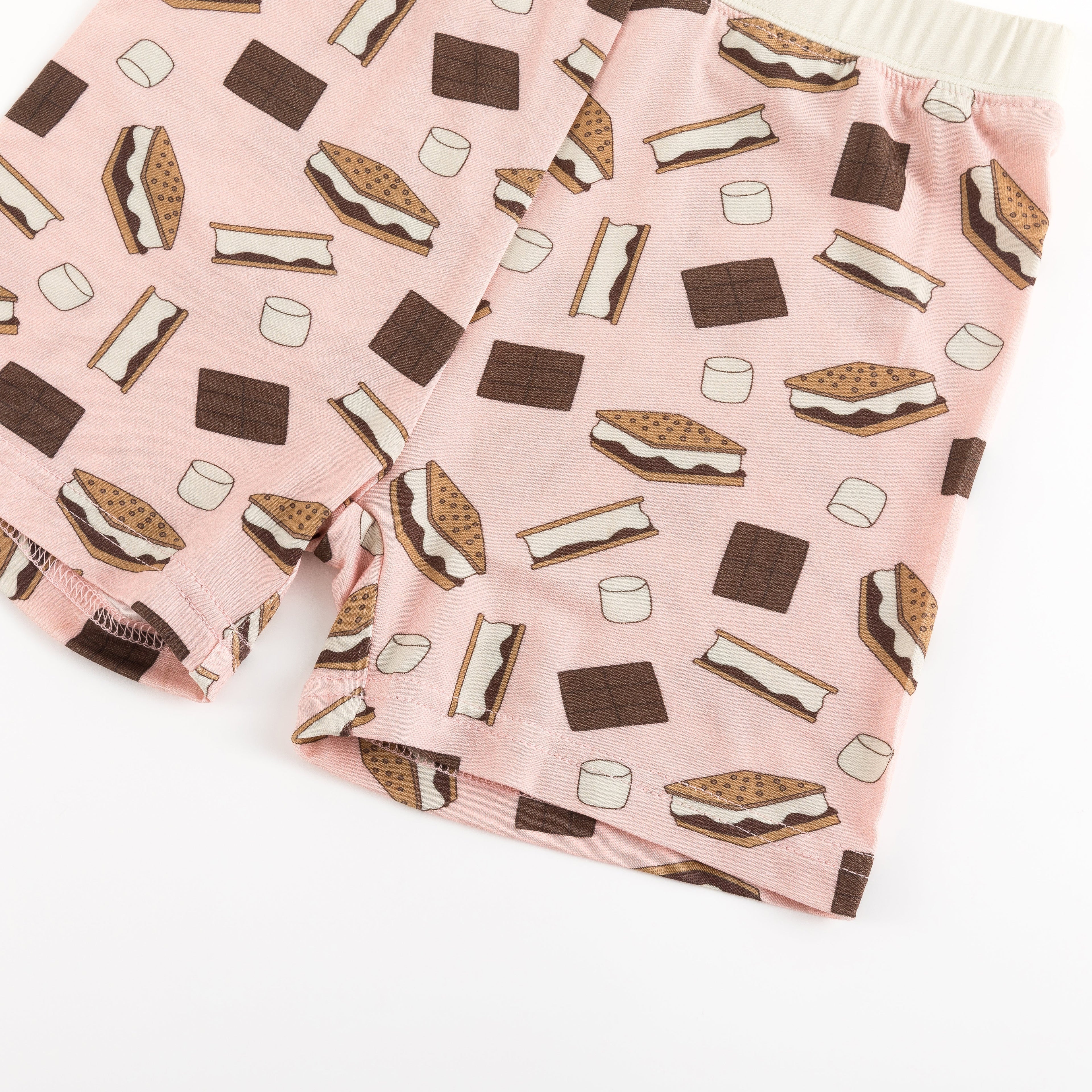 S'more to Love (Short PJ Set) - Pink Girls