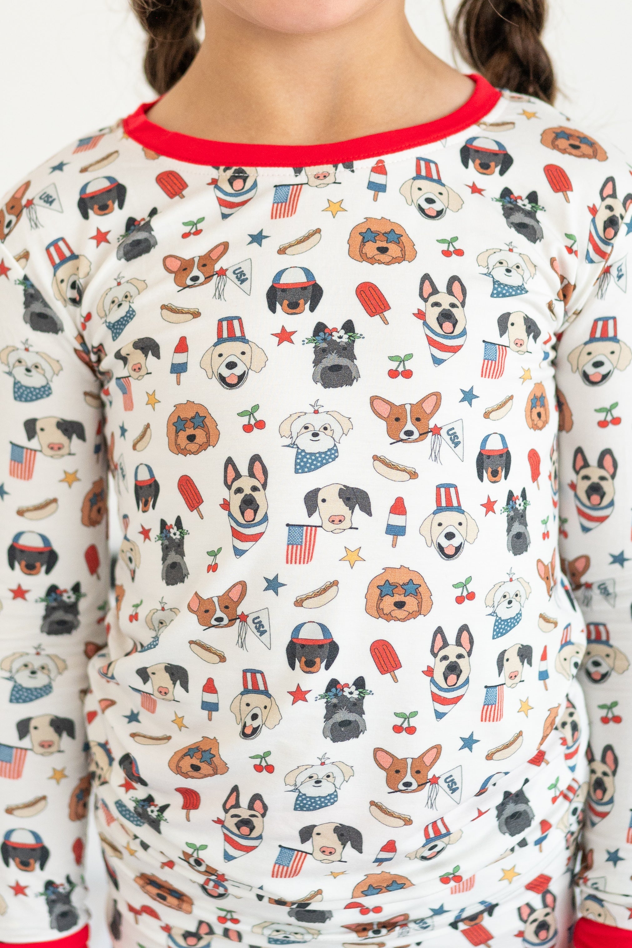 Freedom Dogs (Long Sleeve PJ) - Girls Boys