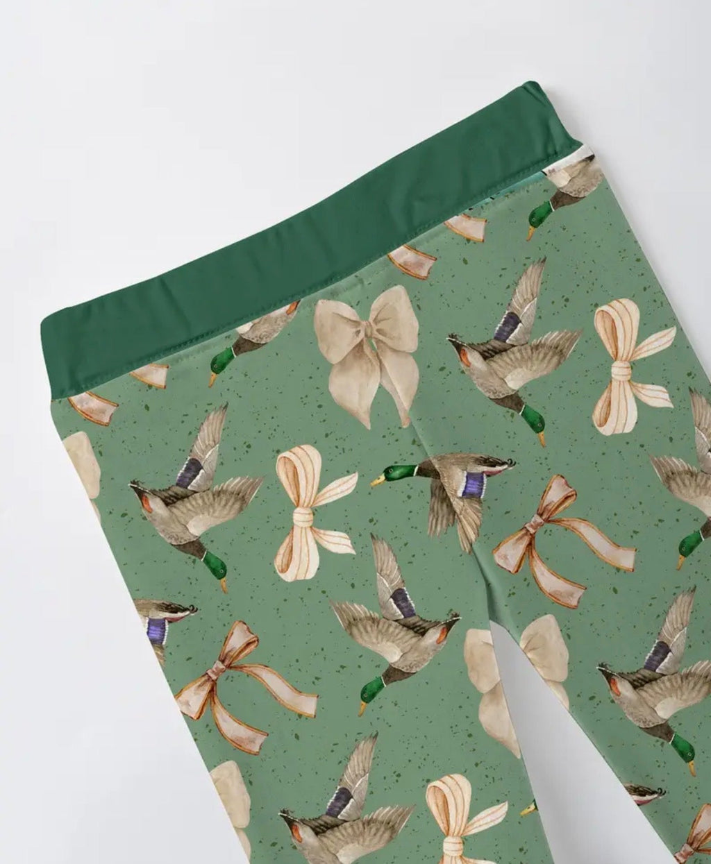 Duck and Bows Print Bamboo Set - Girls