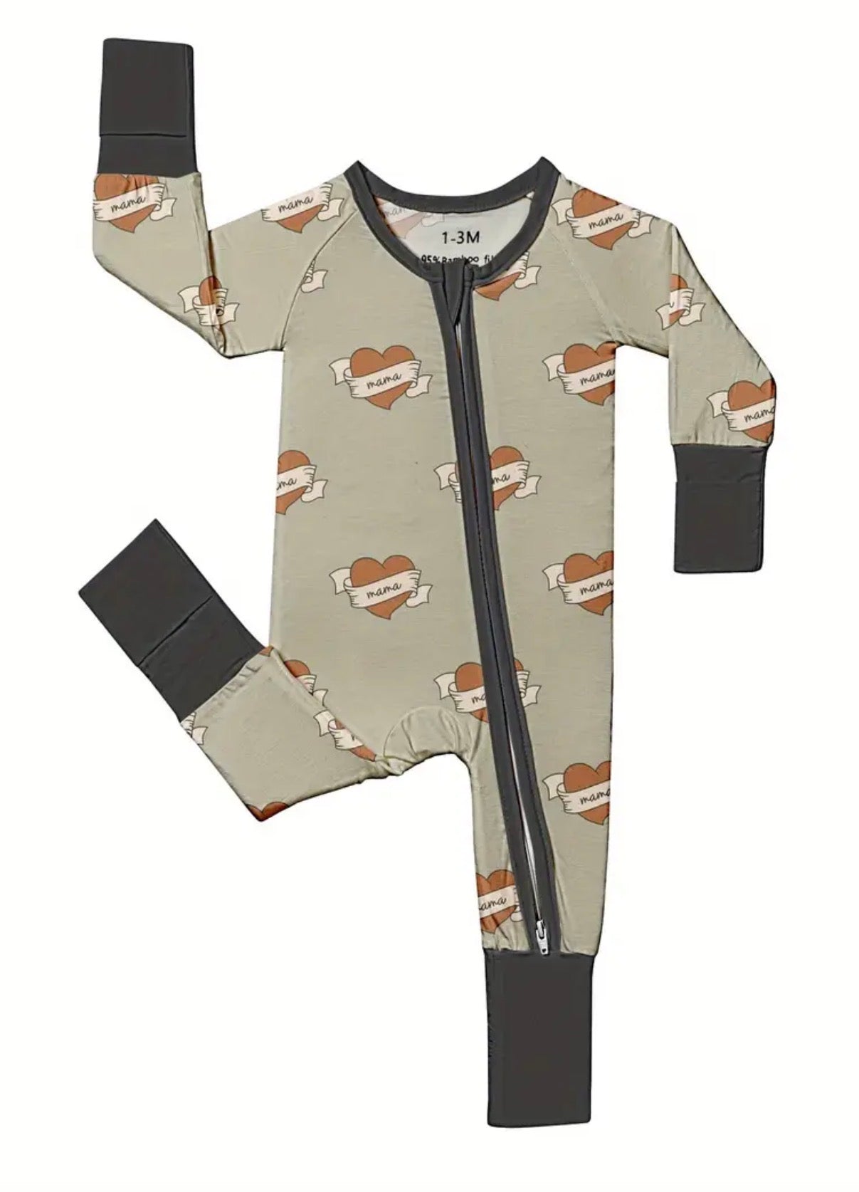 Mama Heart Bamboo Sleeper - Girls Boys