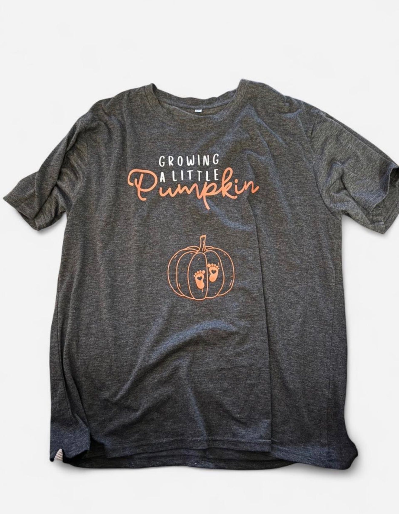 Pumpkin Maternity T-Shirt- Used Items