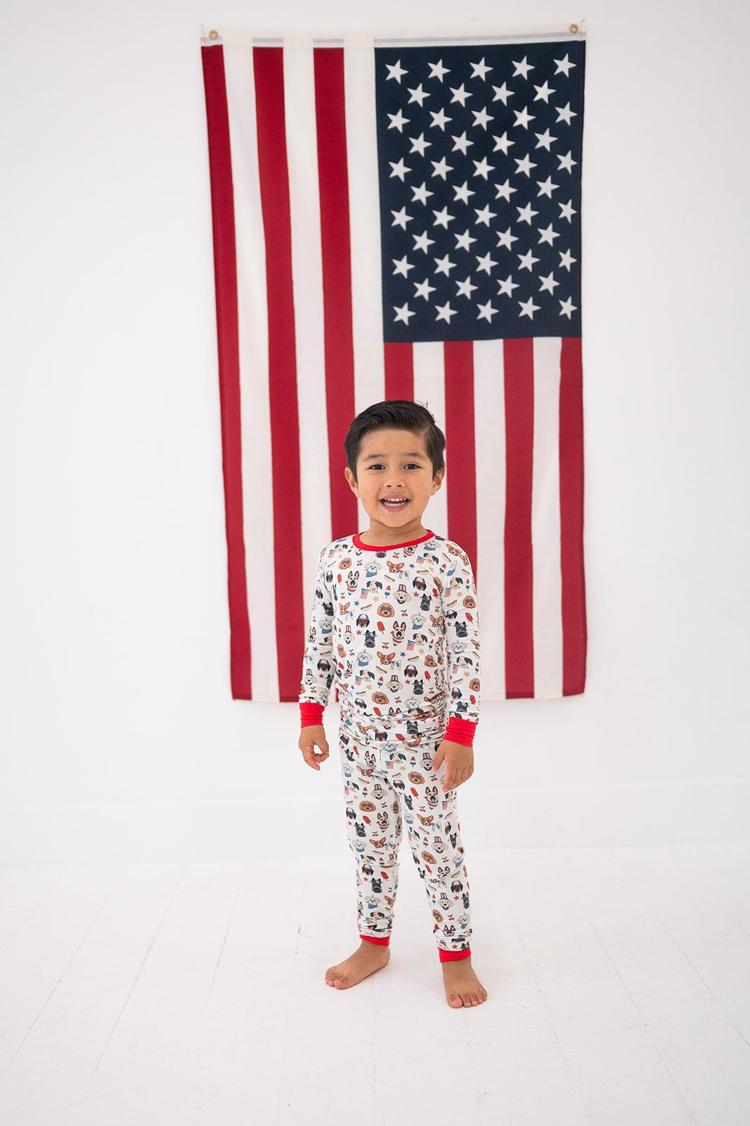 Freedom Dogs (Long Sleeve PJ) - Girls Boys