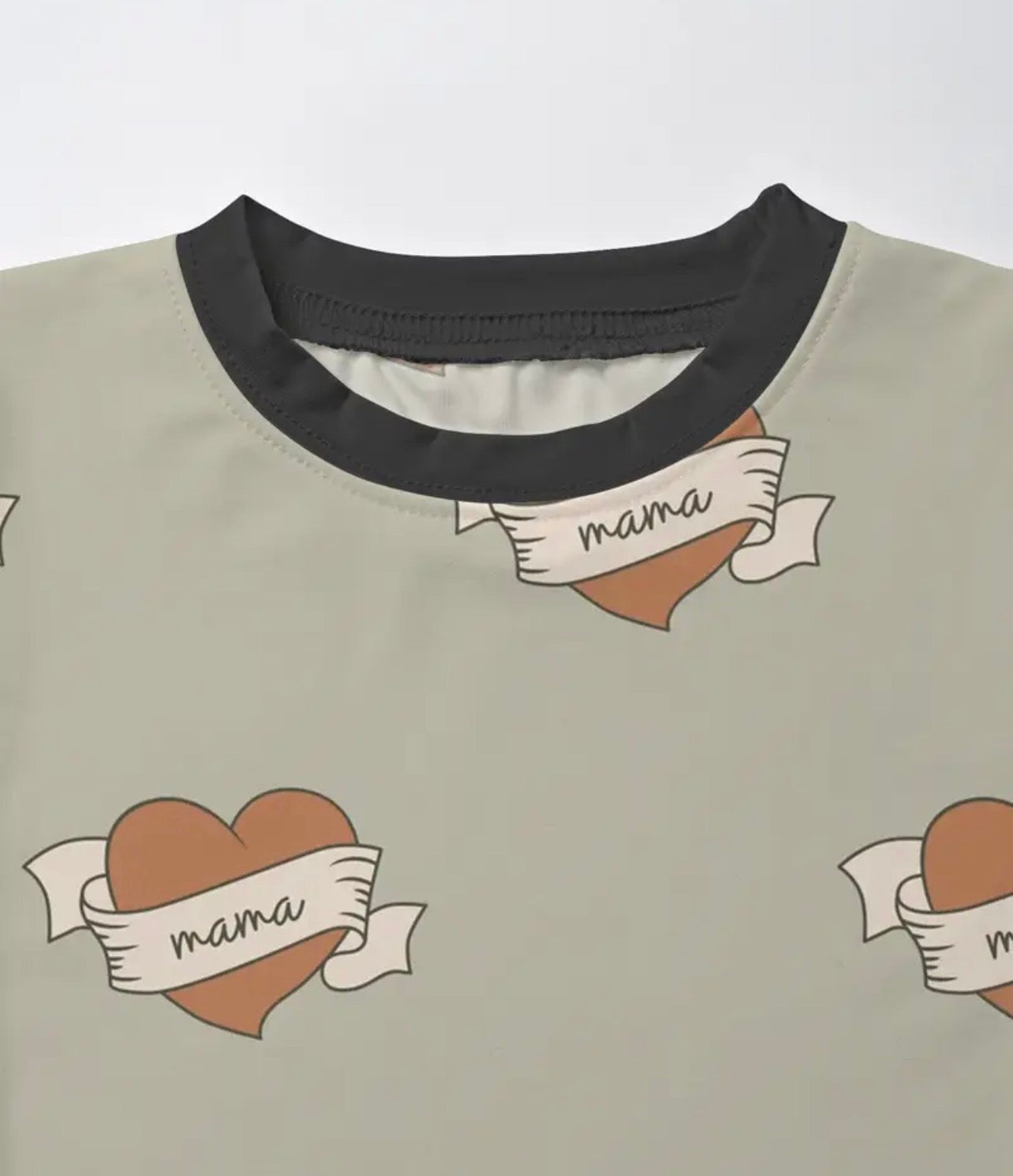 Mama Heart Bamboo Set - Girls Boys