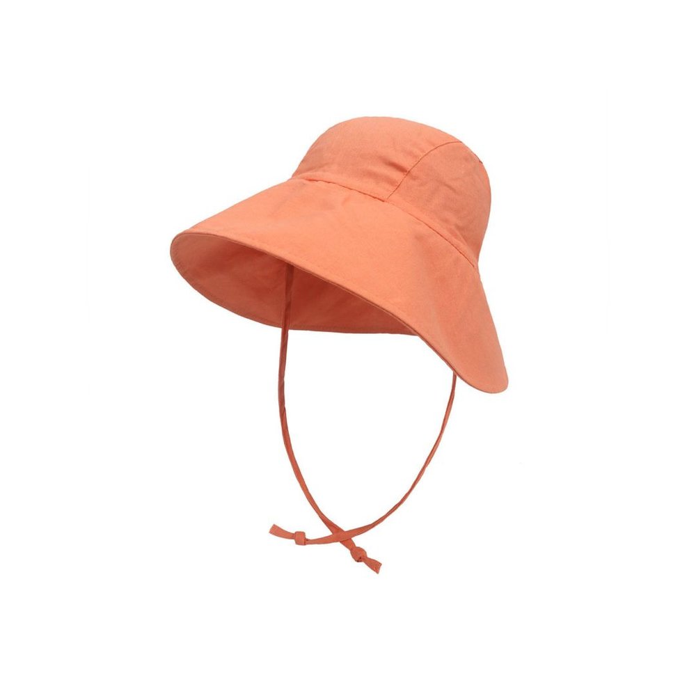 Wide Brim Kids Linen Sun Hat – Breathable UV Protection Toddler Bucket Hat - Baileys Boys Girls