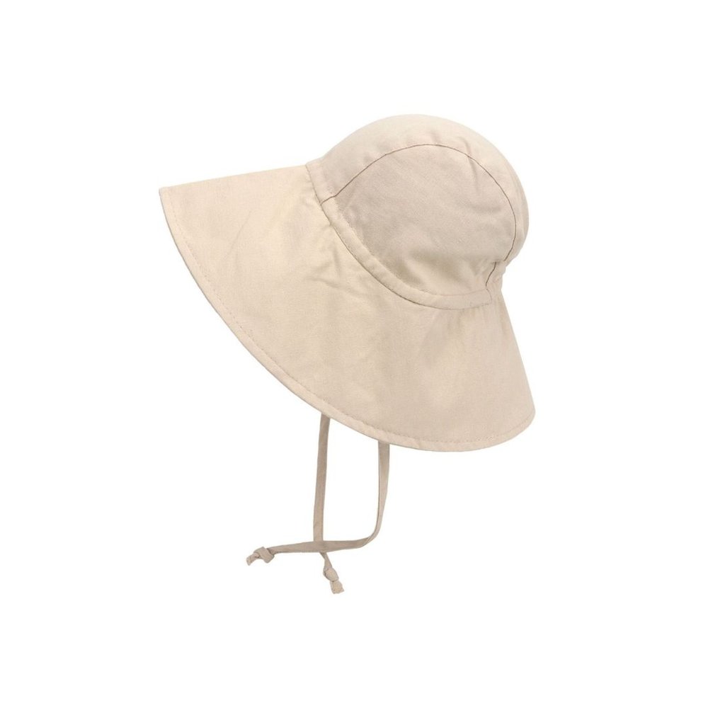 Wide Brim Kids Linen Sun Hat – Breathable UV Protection Toddler Bucket Hat - Baileys Boys Girls