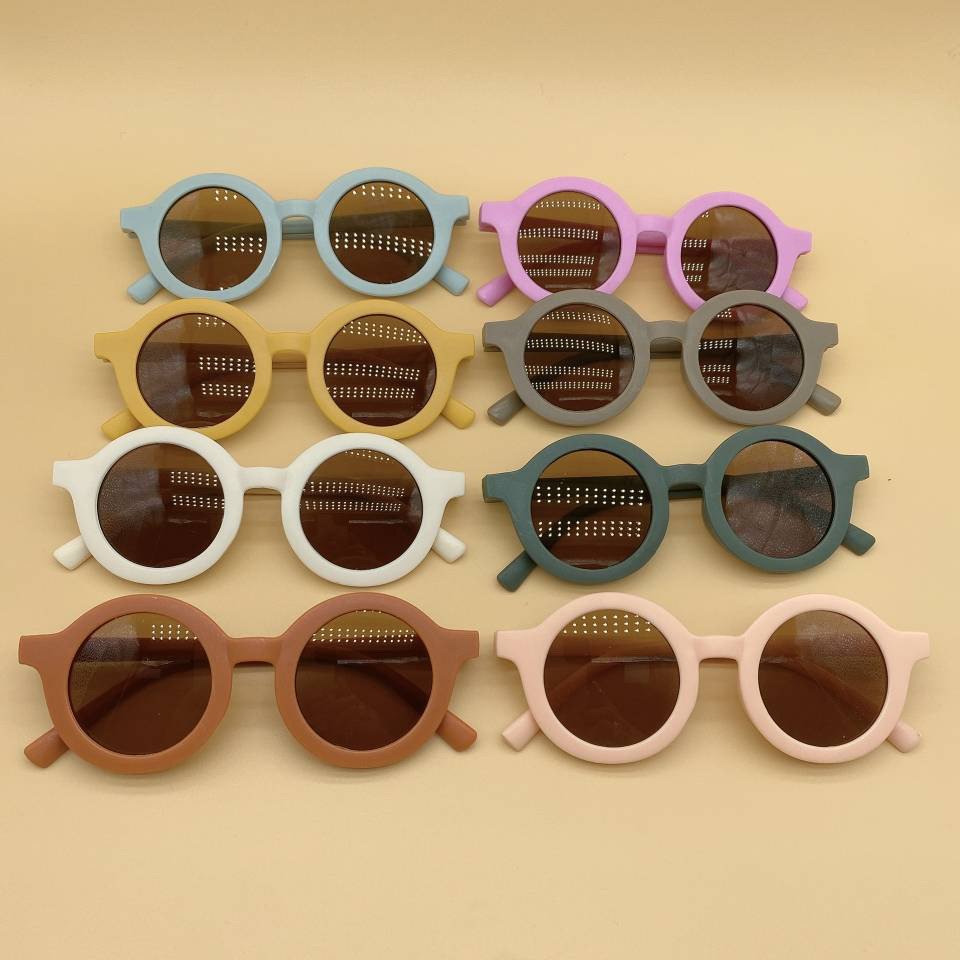 Retro Kids Sunglasses – UV 400 Protection Vintage Shades for Toddlers & Kids| Vintage Boys Girls
