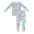 Pups & Kisses (Long Sleeve PJ) - Blue Boys Girls