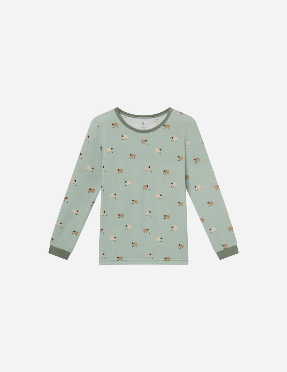 Lamb Bamboo Kids Pajama Set Boys Girls