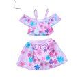Flower Sister 2 Piece Swimsuit Girls
