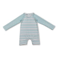 Long sleeves stripe baby boys summer swimsuit