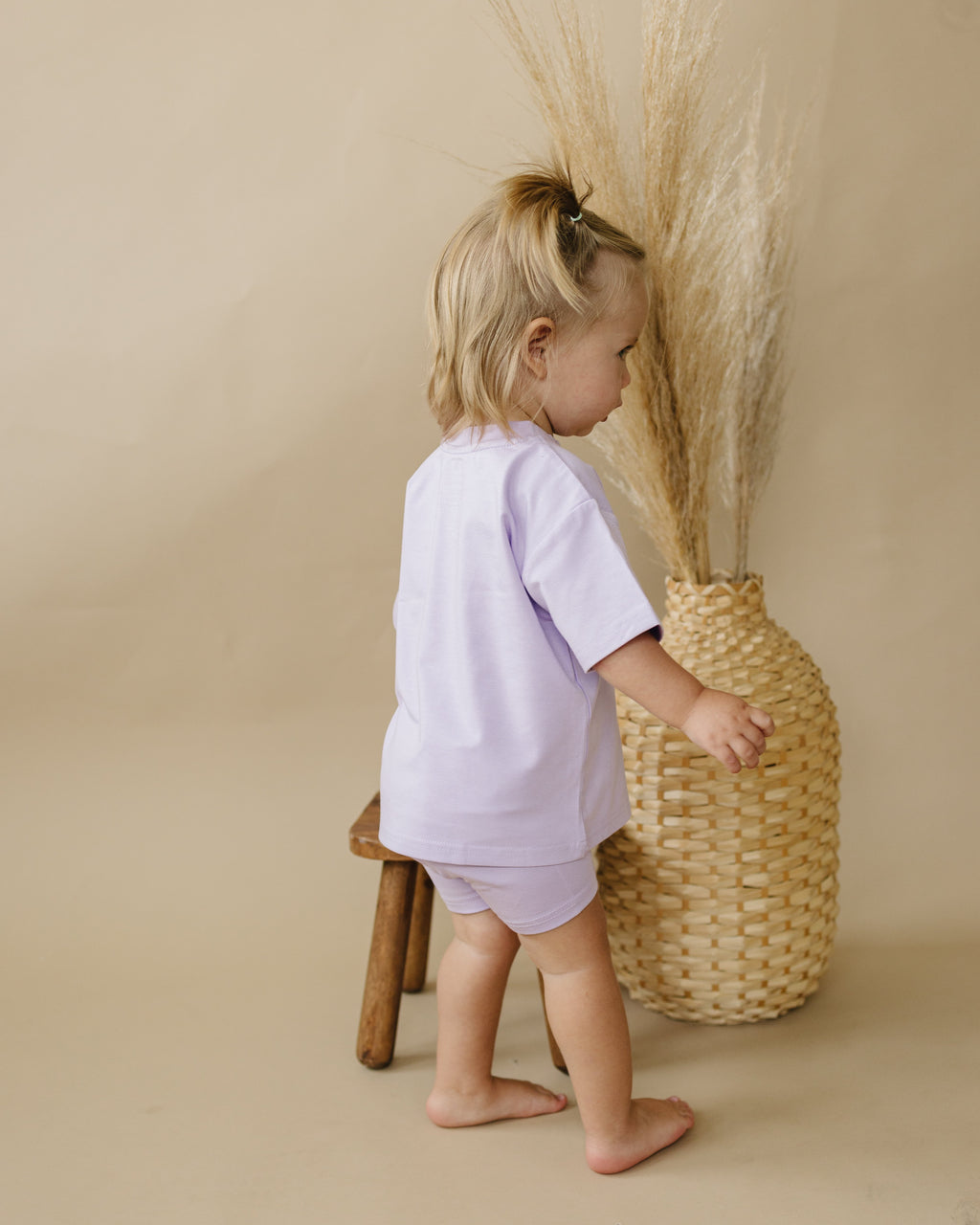 Bamboo Tee & Bike Shorts - sold as separates Boys Girls
