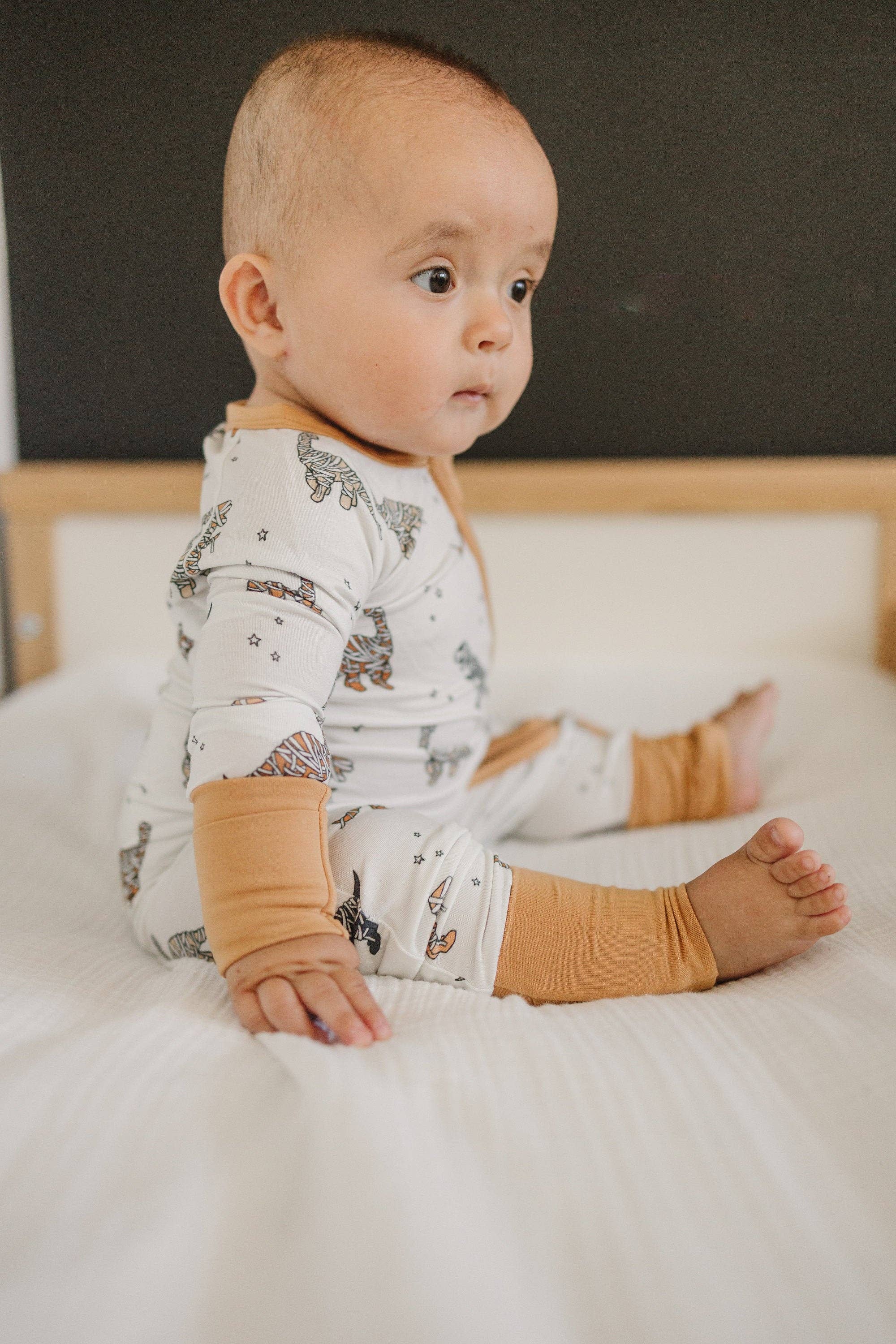 Mummy-Saurus Rex Bamboo Sleeper Boys Girls