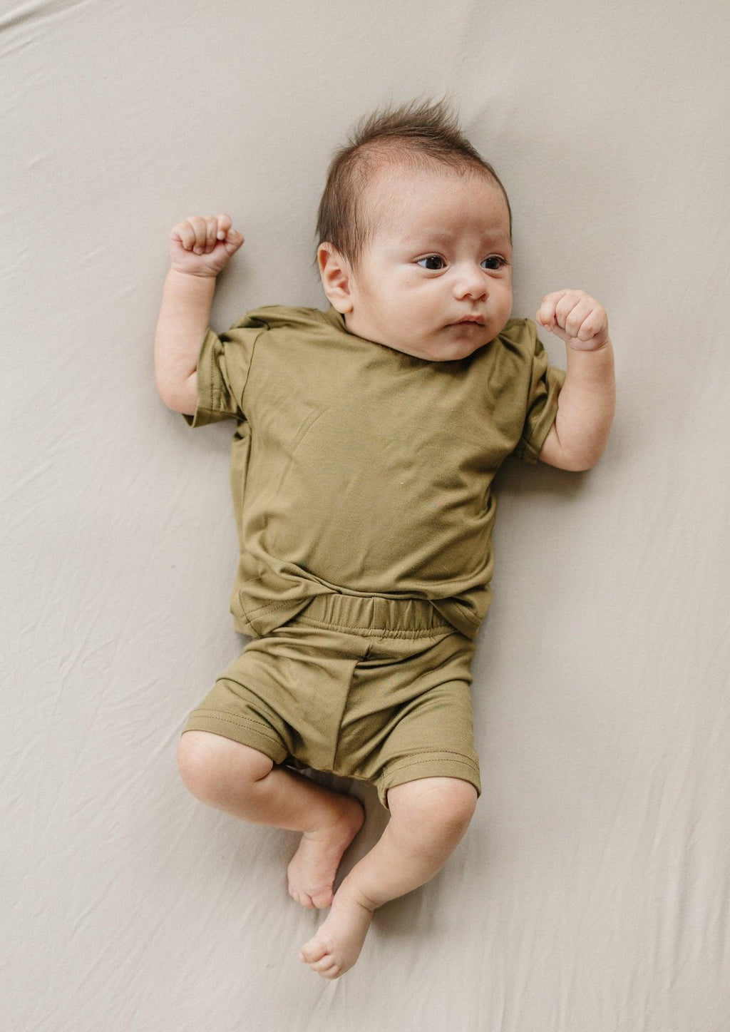 Bamboo Tee & Bike Shorts - sold as separates Boys Girls