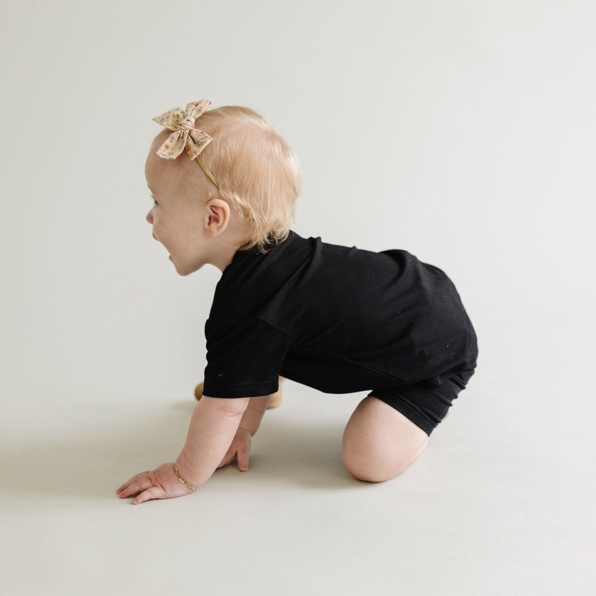 Bamboo Tee & Bike Shorts - sold as separates Boys Girls
