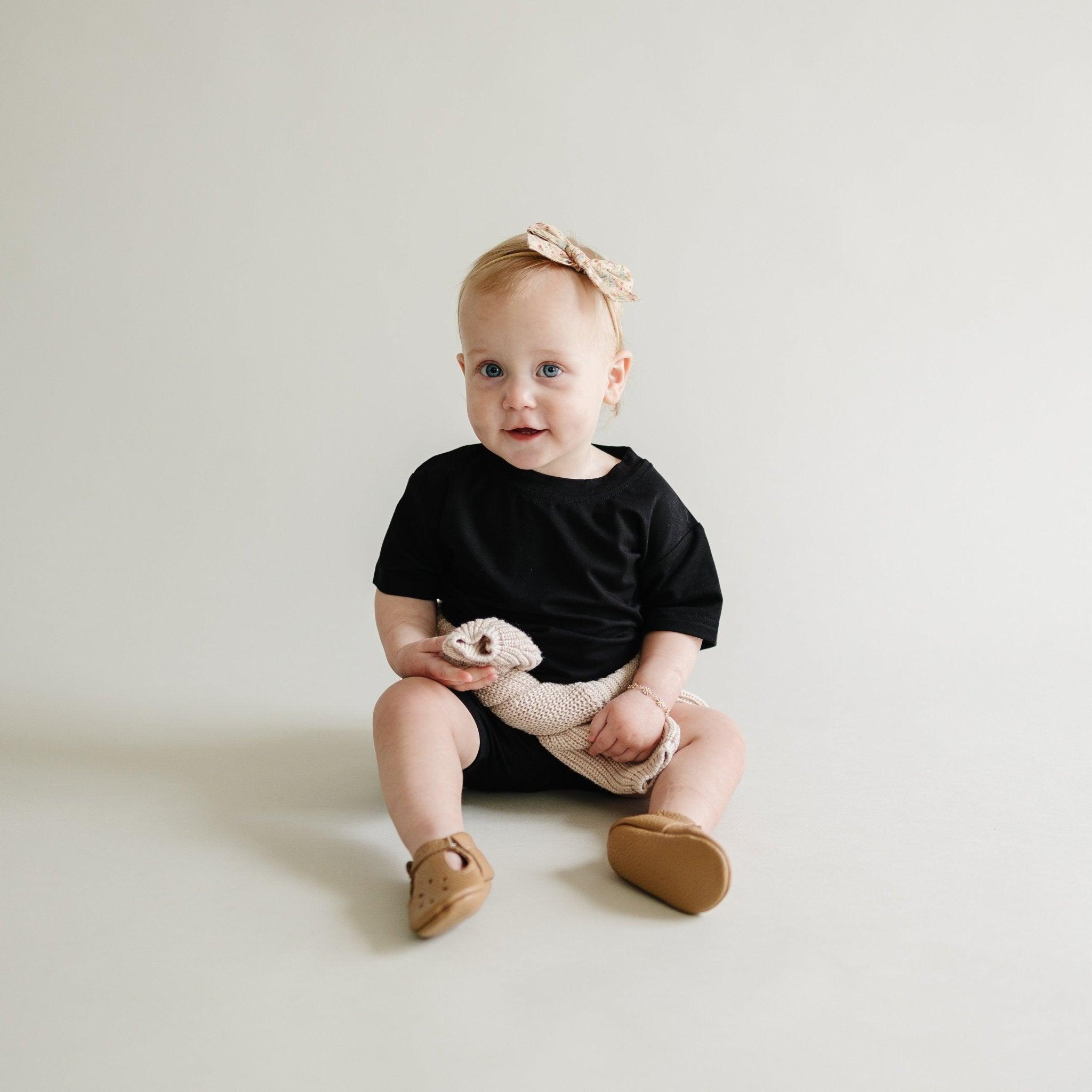 Bamboo Tee & Bike Shorts - sold as separates Boys Girls