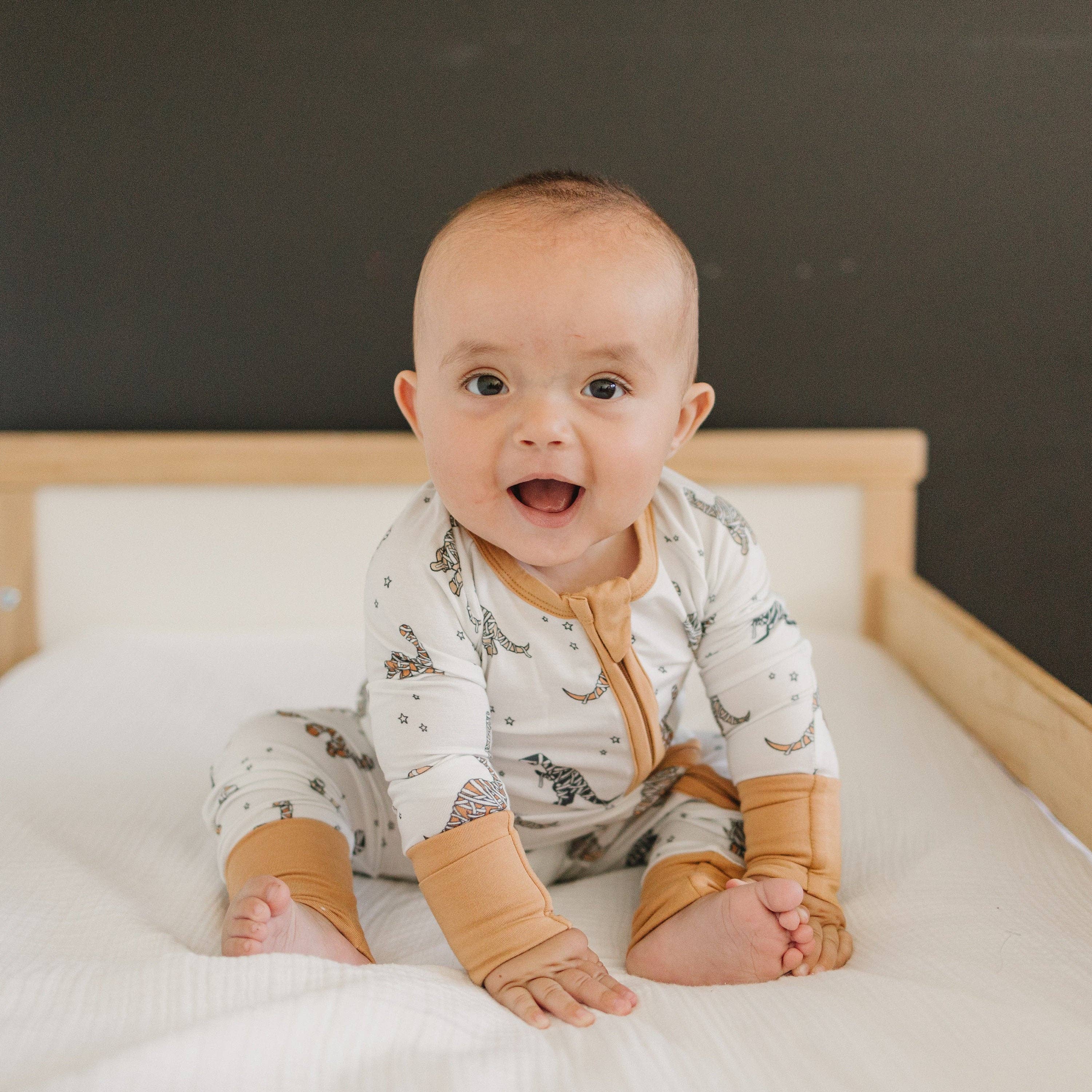 Mummy-Saurus Rex Bamboo Sleeper Boys Girls