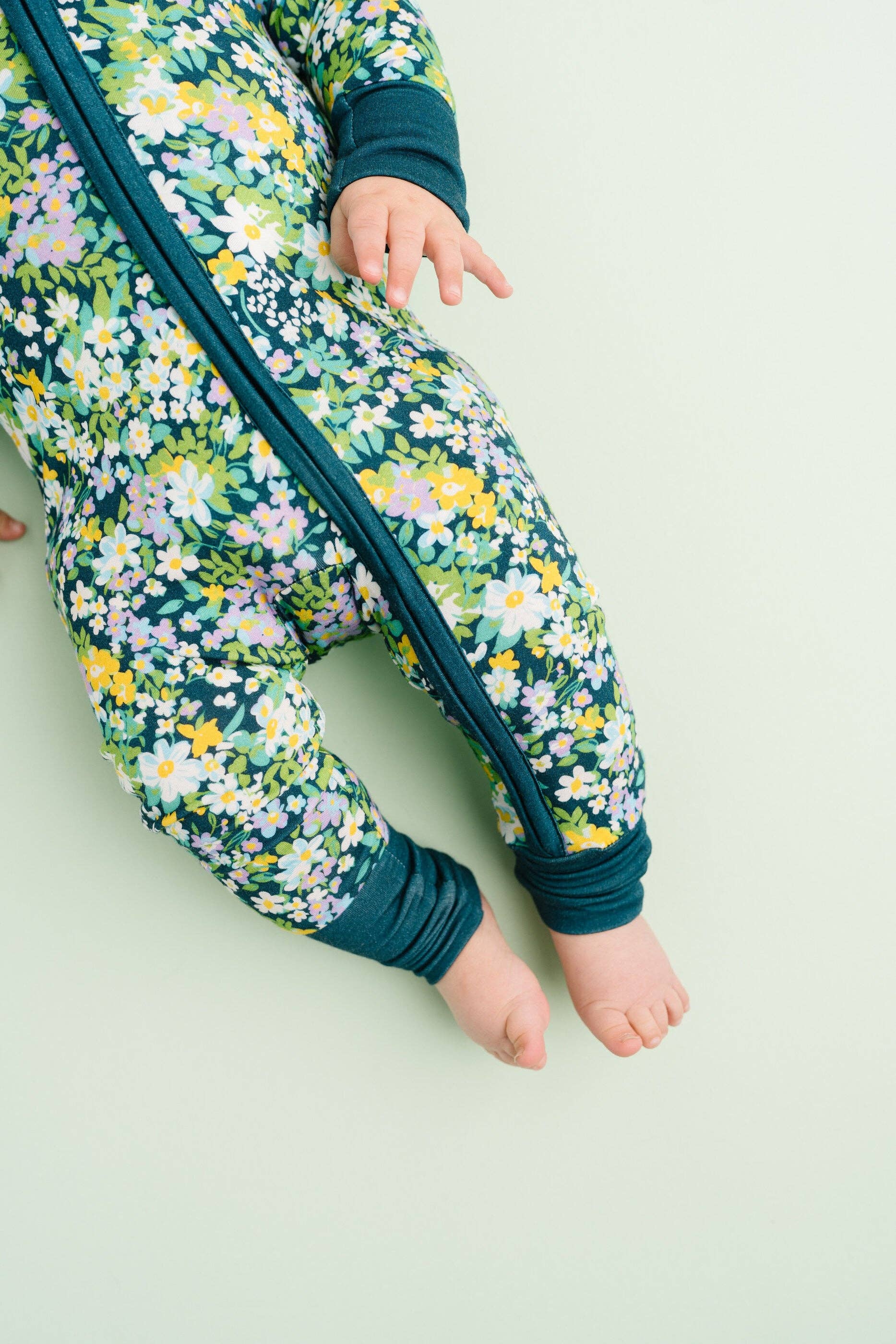 Breezy Floral Bamboo Sleeper Girls