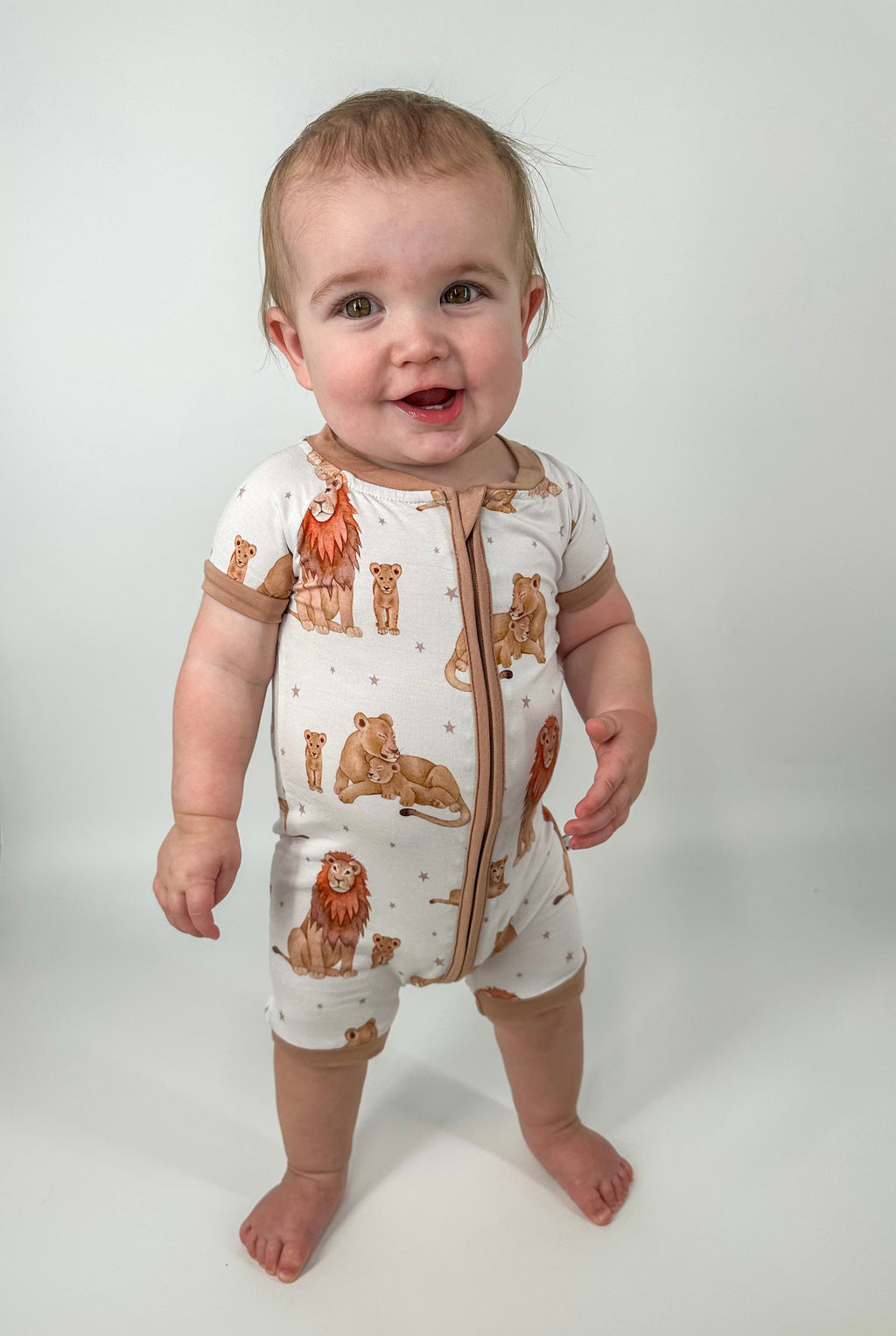 Just Lion Around shorties Boys Girls