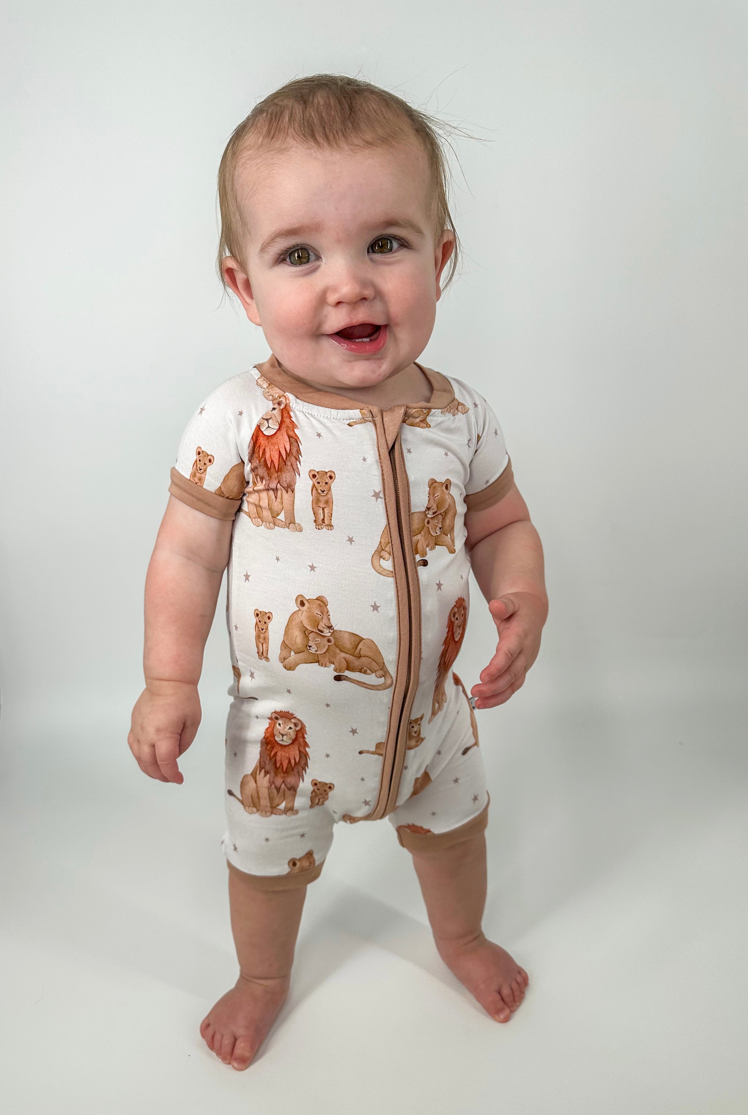Just Lion Around shorties Boys Girls