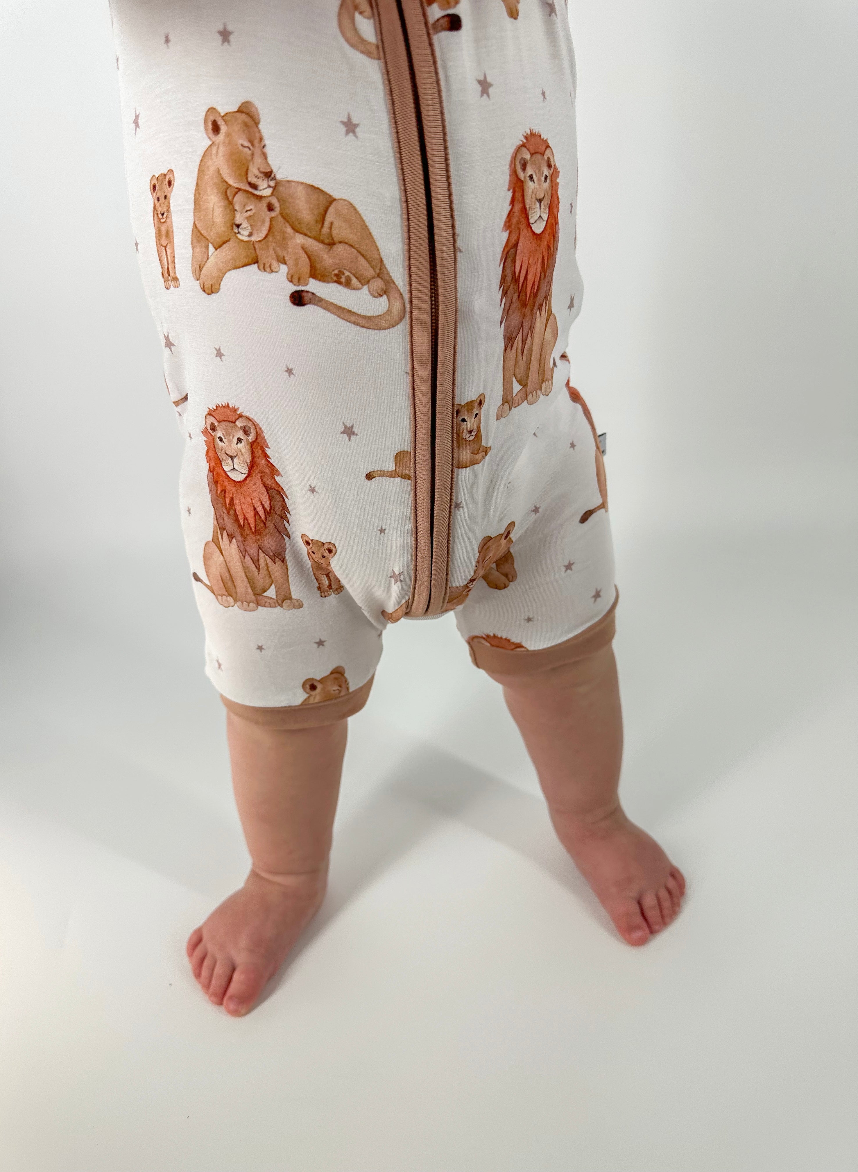 Just Lion Around shorties Boys Girls